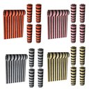 Ver imagem 1 de Papel de Parede Decorativo Adesivo Ripado 4 Rolos 45cm X 5m - Rio Home Bege