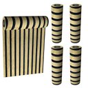 Ver imagem 7 de Papel de Parede Decorativo Adesivo Ripado 4 Rolos 45cm X 5m - Rio Home Bege