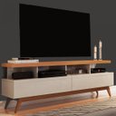 Ver imagem 1 de Rack para TV até 60 Polegadas Vivare Móveis Germai