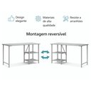 Ver imagem 4 de Kit Mesa Star 110 + Estante 3 Prateleiras