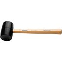 Ver imagem 2 de Martelo Borracha Preta Modelo Americano 450 G Tramontina Pro