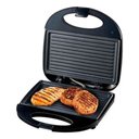 Ver imagem 2 de Sanduicheira Grill Elétrica 2 em 1 Antiaderente Prensa Dupla 750w 127v