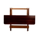 Ver imagem 3 de Mesa 120x70 Dobrável Madeira Maciça 6 Lugares Bar