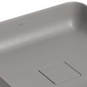 Ver imagem 2 de Cuba De Apoio Deca Slim 40X40 L.11040.85 Quadrada Soft Antracite