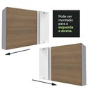 Ver imagem 7 de Armário Aéreo de Canto Madesa Stella 1 Porta Branco/Rustic