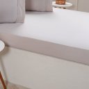 Ver imagem 4 de Jogo de Cama Solteiro Broderie 2 Pçs Bordado Inglês 88x188x30cm Gray