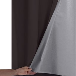 Cortina 1Folha Blackout PVC Corta Luz 140x180 Admirare Cor: Tabaco - 2
