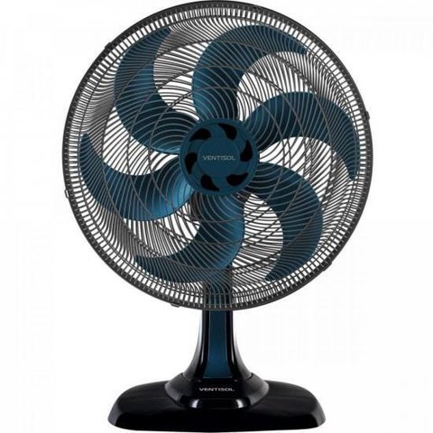 Ventilador de Mesa 50cm 127V Turbo6 Azul Ventisol