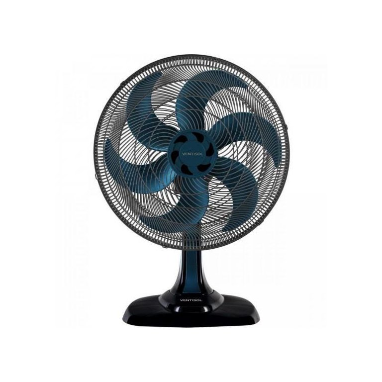 Ventilador de Mesa 50cm 127V Turbo6 Azul Ventisol