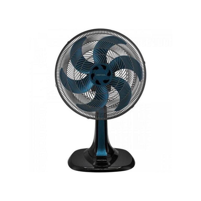 Ventilador de Mesa 30cm 127V Turbo6 Azul Ventisol