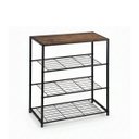 Ver imagem 1 de Organizador Sapateira Prateleira 4 Andares Porta Objetos Sapatos Sandalia Organizacao Decoracao Quar