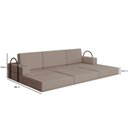Ver imagem 6 de Sofá Cama À Vácuo 3 Lugares Linha Modular Flip Magic