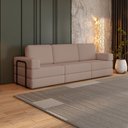 Ver imagem 1 de Sofá Cama À Vácuo 3 Lugares Linha Modular Flip Magic