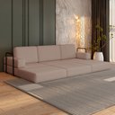 Ver imagem 3 de Sofá Cama à Vácuo 3 Lugares Linha Modular Flip Magic