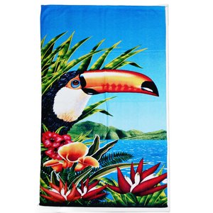 Toalha para Praia Verão e Piscina:tucano 1