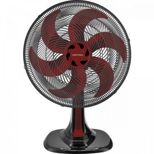Ventilador de Mesa 40cm 127v Turbo6 Vermelho Ventisol