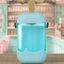 Ver imagem 2 de Copo Infantil Picolé 400ml 19x8x8cm Azul