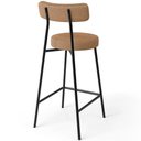 Ver imagem 7 de Kit 06 Banquetas Baixa para Cozinha Sala de Jantar Bar Bancada Milão L02 Bouclê Mostarda - lyam