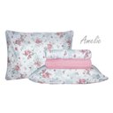 Ver imagem 6 de Jogo de Cama Duplo Queen 4 Peças 140 Fios 240x250cm Amelie Realce Premium - Sultan