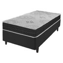 Ver imagem 3 de Cama Box Solteiro Preto + Colchão San Francisco D33 88cm