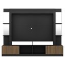 Ver imagem 6 de Estante TV 65" Prateleiras c/ Espelho Oslo Multimóveis V3393