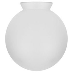 Globo de Vidro Fosco Esférico com Colar 08 X 15 - 1