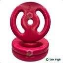 Ver imagem 1 de Anilha Emborrachada 5kg - Rosa