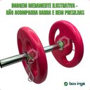 Ver imagem 3 de Anilha Emborrachada 5kg - Rosa