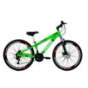 Ver imagem 1 de Bicicleta Viking X Tuff25/30 Freeride Aro 26 Freio a Disco 21 Velocidades Cambios Shimano Verde Neon