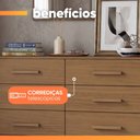 Ver imagem 7 de Cômoda 8 Gavetas Évora Aramóveis