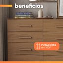 Ver imagem 6 de Cômoda 8 Gavetas Évora Aramóveis