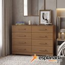 Ver imagem 3 de Cômoda 8 Gavetas Évora Aramóveis