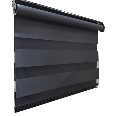 Cortina Persiana Double Vision Largura 1,60 X 1,40 Altura Sofisticada para Ambientes Modernos