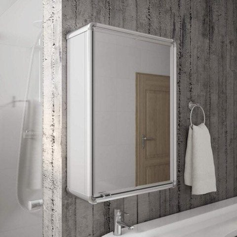 Espelheira para Banheiro 1 Porta 44CMX58CM