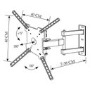 Ver imagem 3 de Suporte Tri-articulado Brasforma para Tv de 10 a 55 Smart Tv, Led, Lcd, Plasma, 3d
