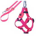 Ver imagem 1 de Coleira Cachorros com Guia Pink P Style