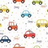 Papel De Parede Infantil Para Menino Carros Coloridos - 9mx50cm - 1