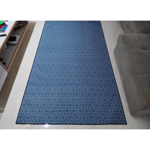 Tapete Sala e Quarto Antiderrapante Vários Modelos e Tamanho:COLMEIA/3,00X1,40