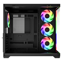 Ver imagem 7 de Gabinete Aquário Gamer Tesseract Rgb Redragon Preto sem Fan