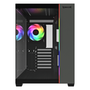 Ver imagem 5 de Gabinete Aquário Gamer Tesseract Rgb Redragon Preto sem Fan