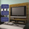Painel para TV até 42 Polegadas com Nichos Twister Moderno Tcil Móveis - 3
