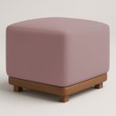 Ver imagem 4 de Kit 2 Puffs Dalilla Bouclé Premium Exclusivos Assento Extra Para Sala Quarto Design Moderno