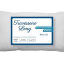 Ver imagem 2 de Kit 2 Travesseiro Long com Fronhas 200 Fios Acetinado Suporte Médio 50x90cm Branco