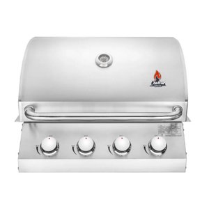 Churrasqueira a Gás de Embutir Chaleur Grill 4 Queimadores