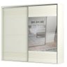 Guarda-roupa Casal Grande 267x238cm Off White Dalla Costa - 4