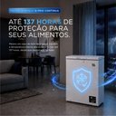 Ver imagem 2 de Freezer Conservador Horizontal Eos EFH151IDX Semiautomático 150L Max Inverter Branco Bivolt