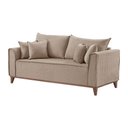 Ver imagem 1 de Sofá 4 Lugares Living M-46 Martins Veludo Bege