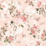 Papel De Parede Floral Delicado Com Flores Rosa - 9mx50cm - 1