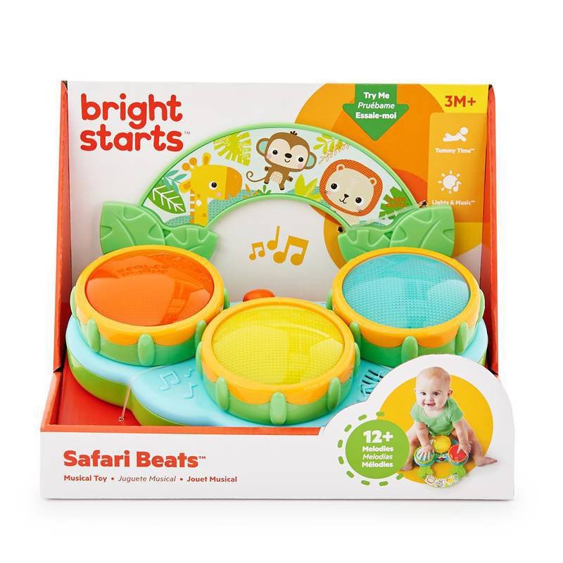 Brinquedo Interativo Bateria Musical Safari - Bright Starts - 6