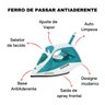 Ferro Passar Roupa Vapor Blackdecker Base Antiaderente Elétrico 220v Fx2100 1200w - 5
